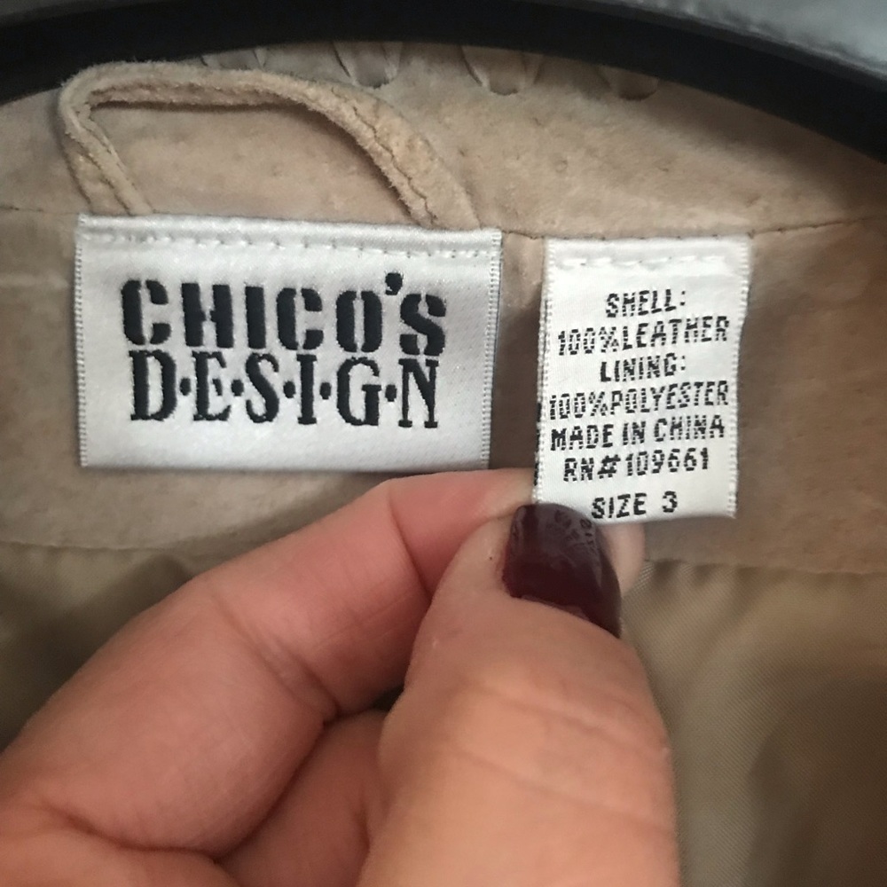 Chico’s Suede Jacket - image 2